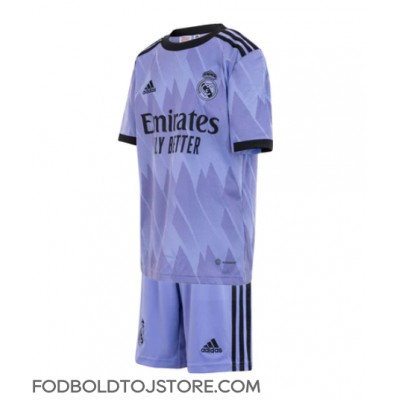 Real Madrid Eden Hazard #7 Udebanesæt Børn 2022-23 Kortærmet (+ Korte bukser)
